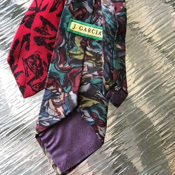 J. Garcia | Designer Silk Tie - Picture 2 of 3